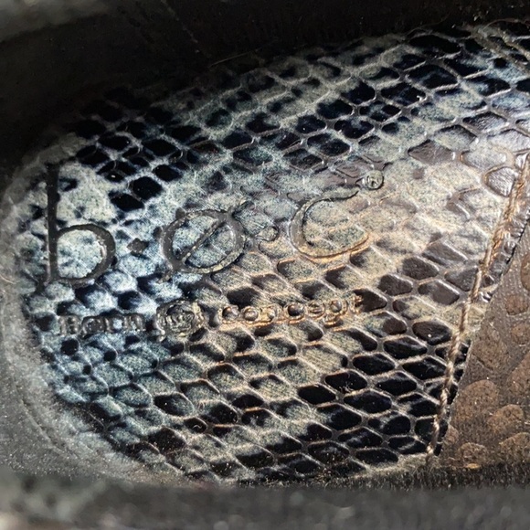 BOC Gray And Black Snake Print Clogs Size 7 - Picture 10 of 15